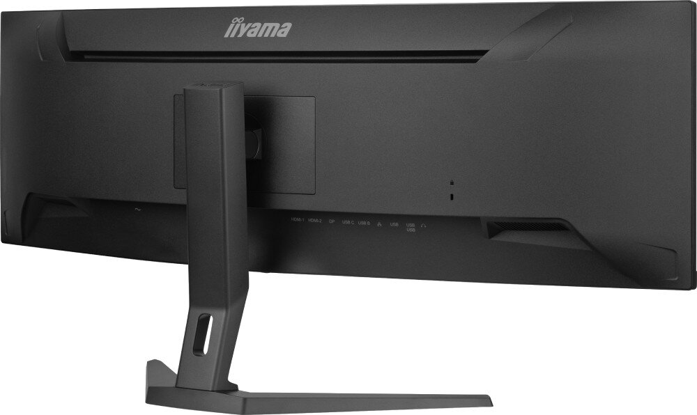 Monitor IIYAMA ProLite XCB4594DQSN-B1 44.5 5120x1440px 165Hz 0.8 ms [MPRT] Curved ergonomia regulacja wysokość kąt nachylenia VESA