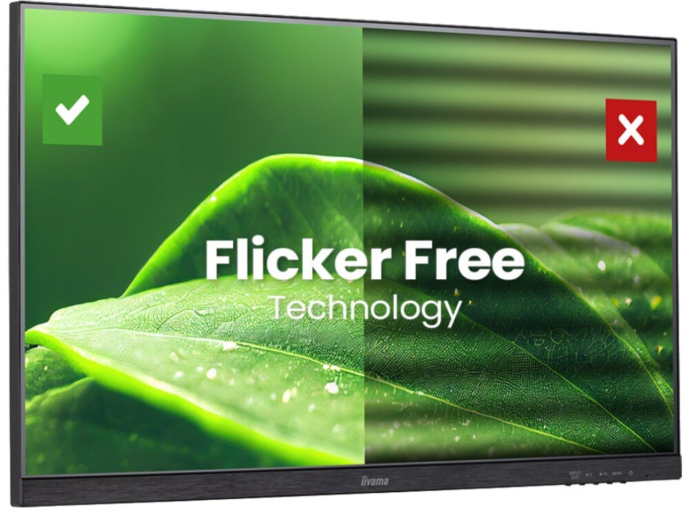 Monitor IIYAMA ProLite XU2293HSU-B6 21.5 1920x1080px IPS 100Hz 1 ms [MPRT] wzrok ochrona niebieskie światło migotanie