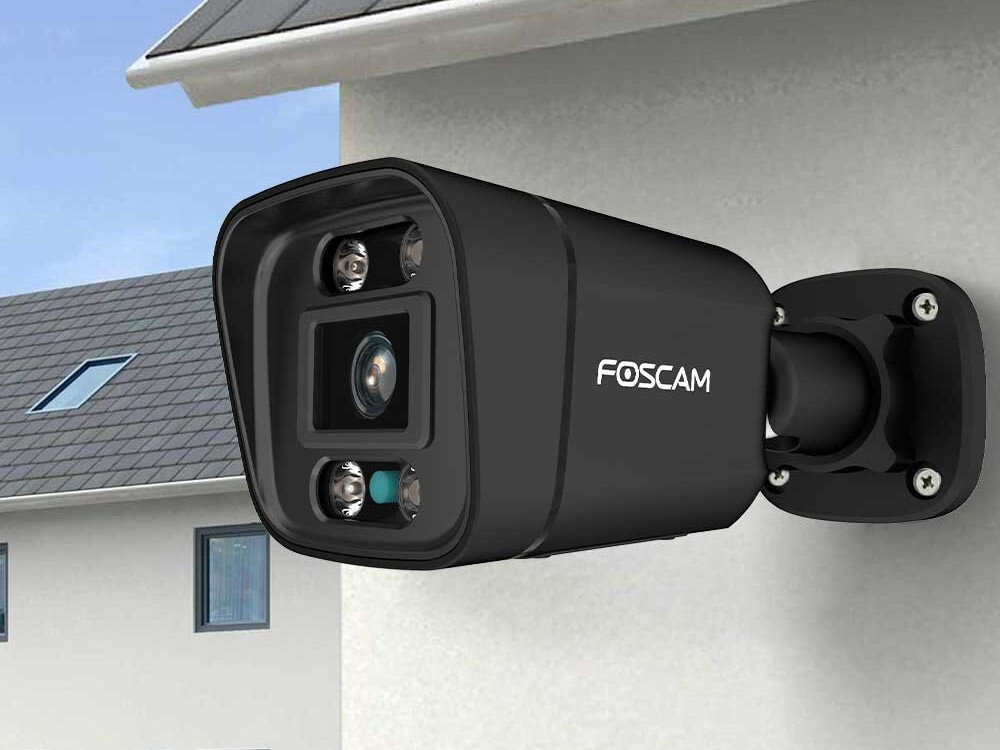 Kamera FOSCAM V5EP Czarna IP66, deszcz, wiatr, kurz