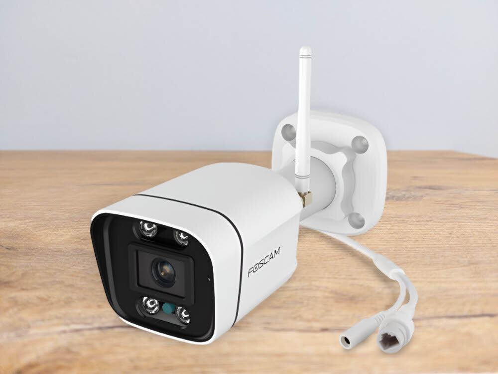 Kamera FOSCAM V5P 5MP ip66 reflektor syrena 100db