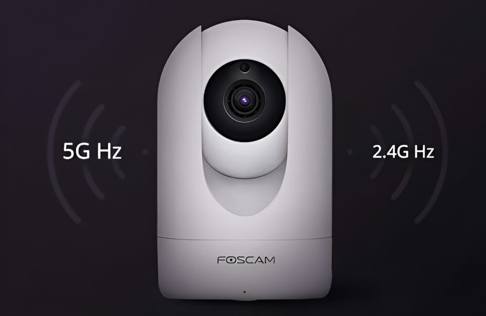 Kamera FOSCAM R4M 4MP Bialy 2,5ghz 5ghz dwuzakresowe wifi