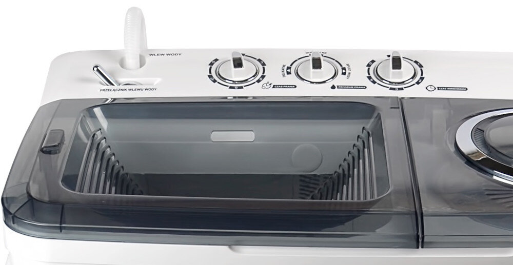 PRALKO-WIRÓWKA LUXPOL LUSIA LXPB-75 panel sterowania wodoodporny łatwa obsługa sterowanie czas typ pokrętła