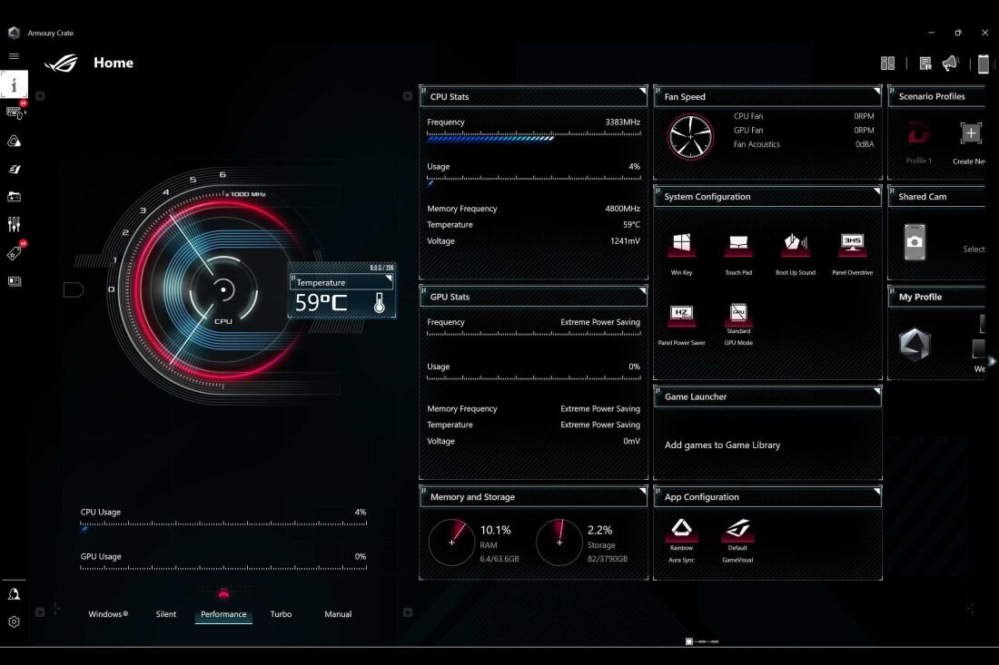 Laptop ASUS ROG Strix SCAR 16 - ROG GameVisual