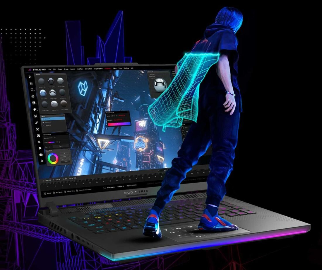Laptop ASUS ROG Strix SCAR 16 - Streaming