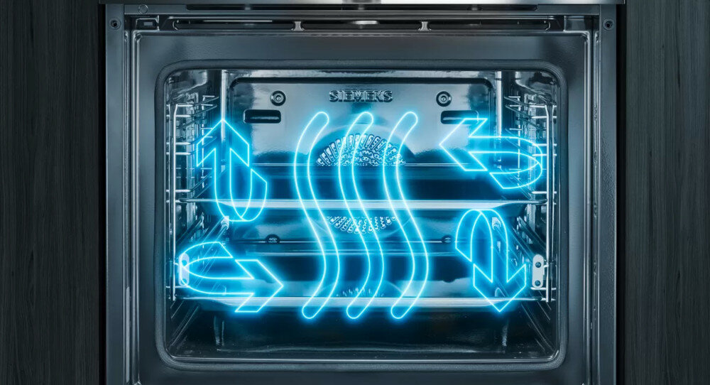 PIEKARNIK SIEMENS HB734G1B1 Termoobieg 4D innowacja wentylator ciepło równomierne rozprowadzanie