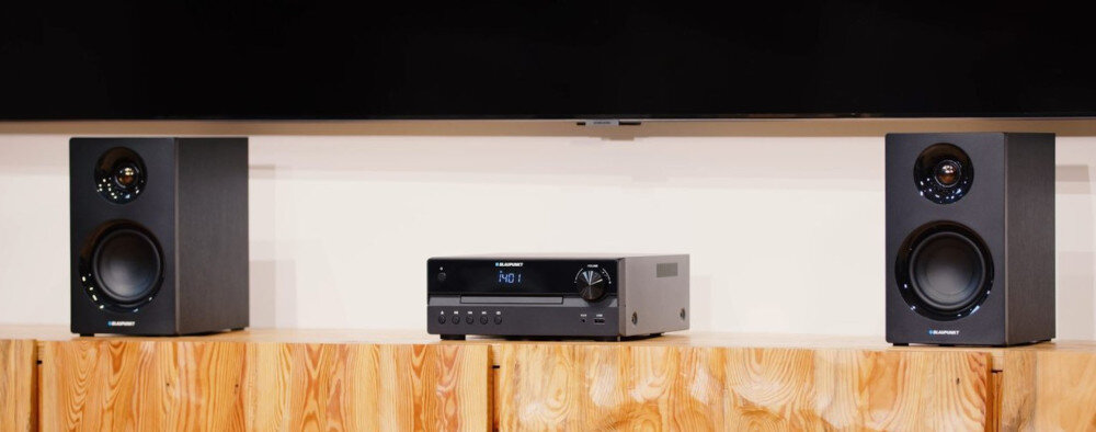 Wieża z Subwooferem BLAUPUNKT MS55SUB - Odtwarzaj ulubioną muzykę