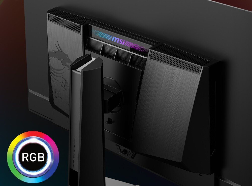 Monitor MSI MPG 321URX QD-OLED 31.5 3840x2160px 240Hz 0.03 ms [GTG] funkcje technologie podświetlenie Mystic Light