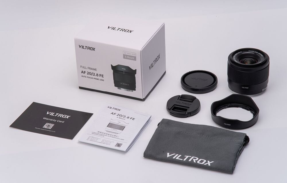 Obiektyw VILTROX AF 20mm f-2.8  ogniskowa przysłona ostrość pierścienie optyka soczewki powłoki montaż bagnet światło jasność zoom filtry waga silnik stabilizacja