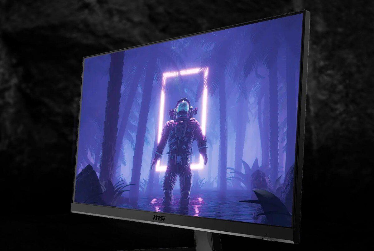 Monitor MSI G255F 24.5 1920x1080px IPS 180Hz 1 ms [GTG] ramka konfiguracje konstrukcja