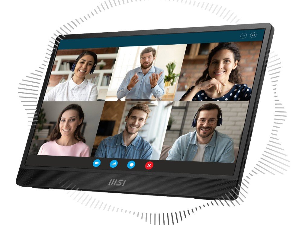 Monitor MSI Pro MP161 E2 15.6 1920x1080px IPS 4 ms [GTG] głośniki dźwięk audio