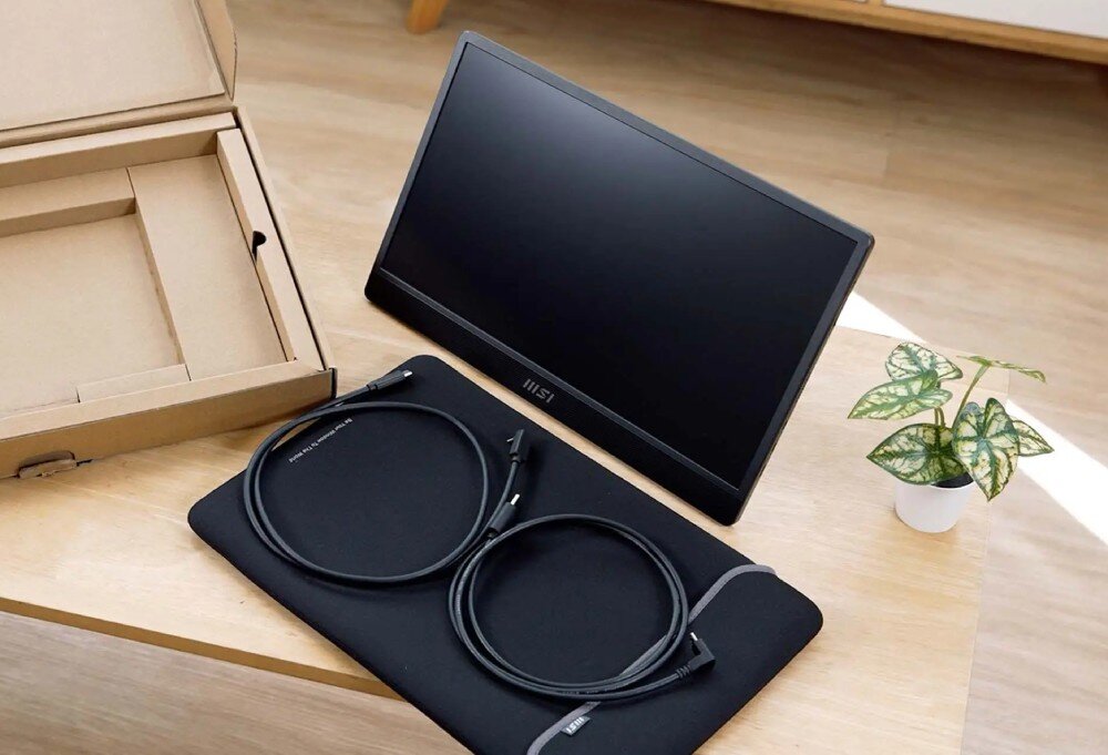 Monitor MSI Pro MP161 E2 15.6 1920x1080px IPS 4 ms [GTG] zestaw akcesoria