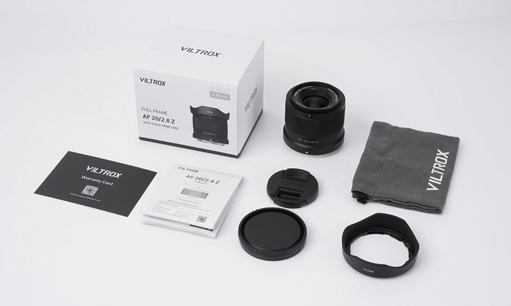 Obiektyw VILTROX AF 20mm f-2.8  ogniskowa przysłona ostrość pierścienie optyka soczewki powłoki montaż bagnet światło jasność zoom filtry waga silnik stabilizacja