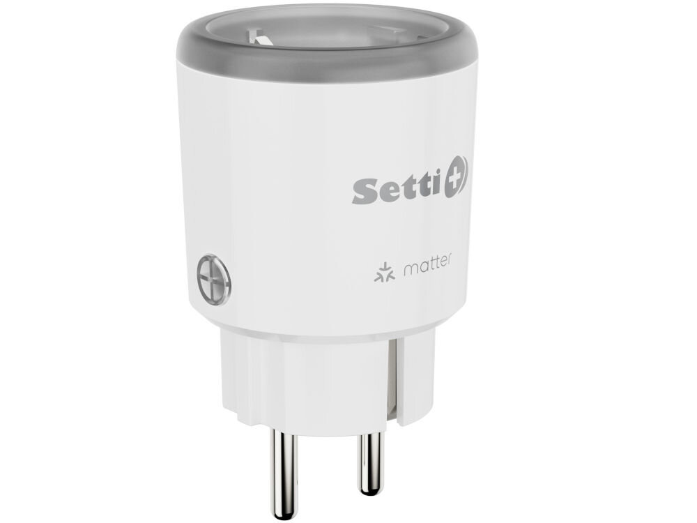 Smart gniazdko Setti+ kompatybilność Matter Wi-Fi Thread LAN