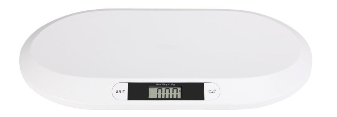 Waga dla niemowląt EXTRALINK Smart Life Baby EX.32204 Wybór jednostek wagowych Tryby KG/LB/OZ dopasowanie preferencje Tarowanie oraz automatyczna blokada pomiaru stabilny odczyt