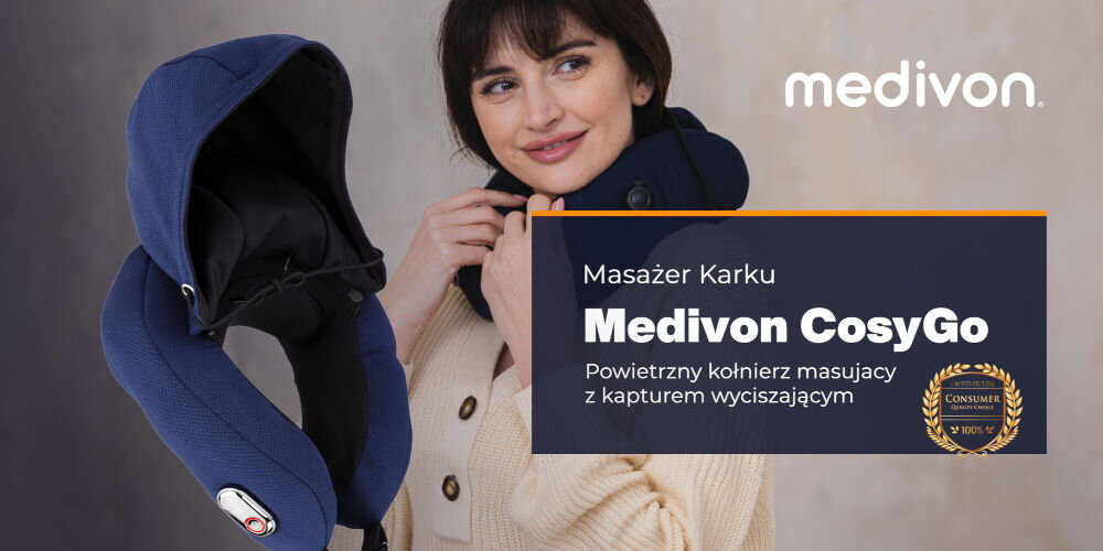 Masażer do karku MEDIVON CosyGo 4w1 odprężenie