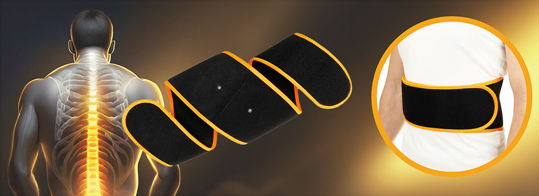 Pas lędźwiowy MEDIVON AC2001 relaks terapia mięśnie ból ulga