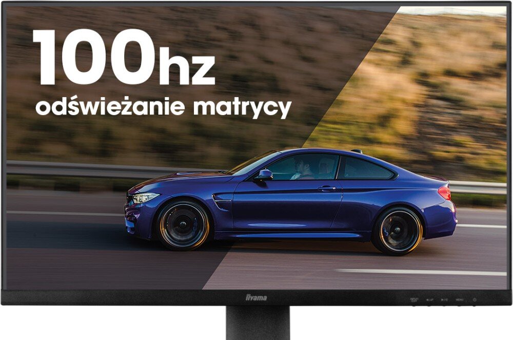 Monitor IIYAMA ProLite XUB2793HS-B6 27 1920x1080px IPS 100Hz 1 ms [MPRT] płynność odświeżanie czas reakcji synchronizacja Adaptive-Sync