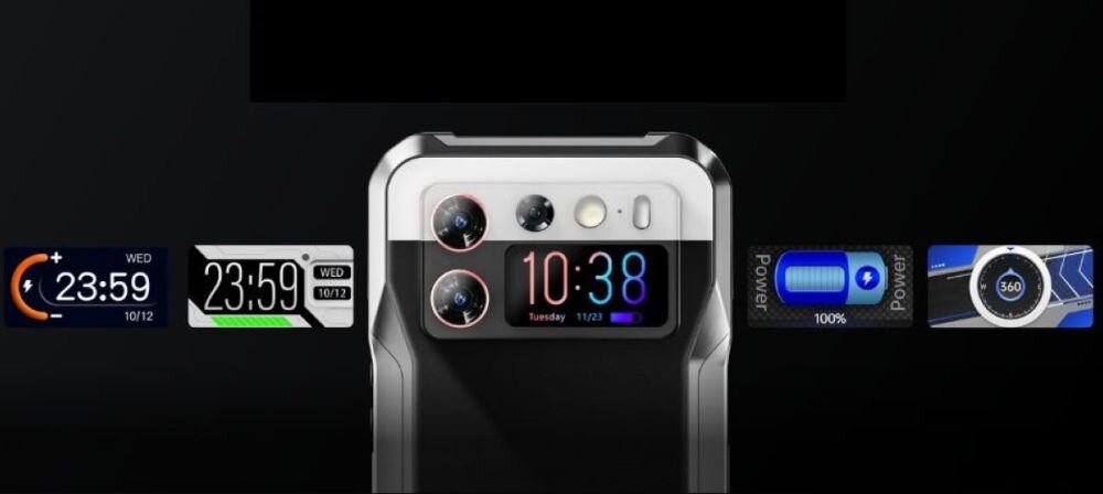 Smartfon DOOGEE V20S ekran bateria aparat procesor ram pamięć pojemność rozdzielczość zdjęcia filmy opis dane cechy blokady system łączność wifi bluetooth obudowa szkło odporność porty muzyka transfer sieć przekątna matryca waga czujniki oled amoled ips