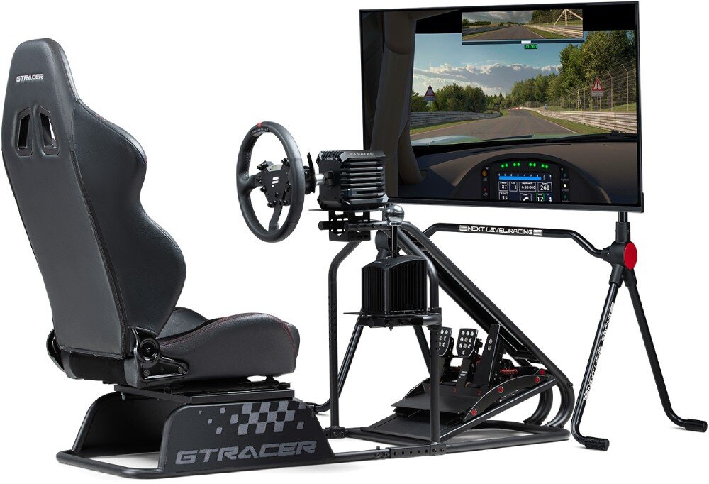 Kokpit NEXT LEVEL RACING GT Racer Czarny zastosowanie opis
