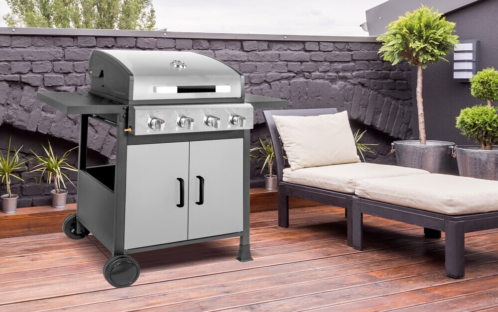 Grill gazowy BRENNER BR-G4N czas na grilla relaks spotkania