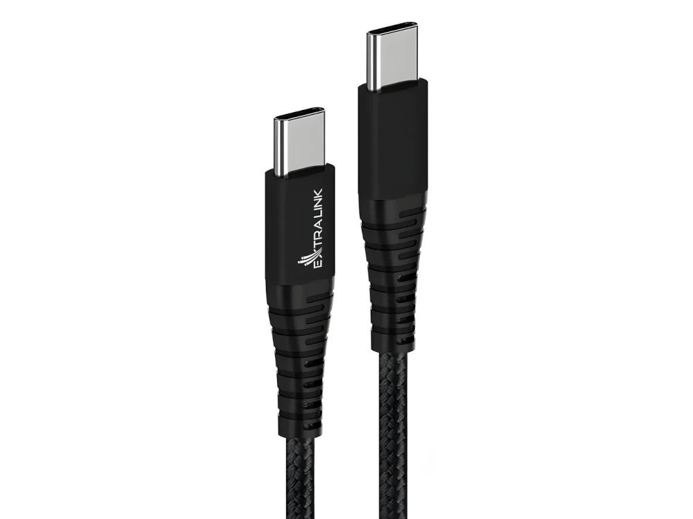 EXTRALINK Smart Life Cable Extralink Smart Life smartfonów i tabletów powerbanki i akcesoria mobilne szybkiego ładowania przesyłania danych - końcówki kabla na białym tle