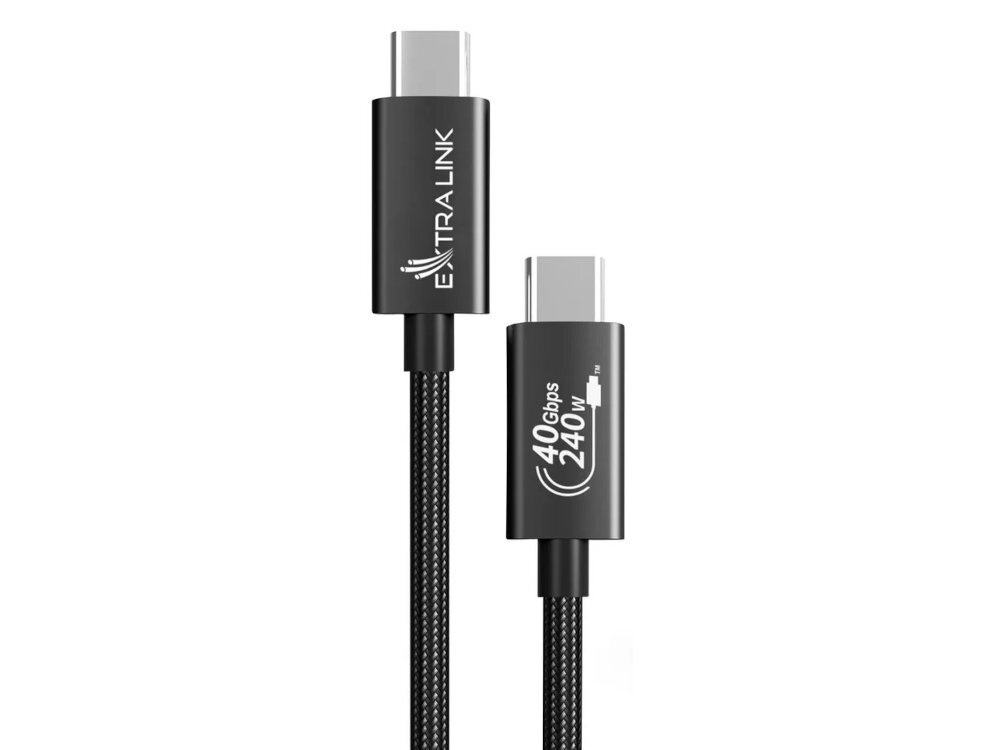 EXTRALINK Smart Life Cable Extralink Smart Life smartfonów i tabletów powerbanki i akcesoria mobilne szybkiego ładowania przesyłania danych - końcówki kabla na białym tle
