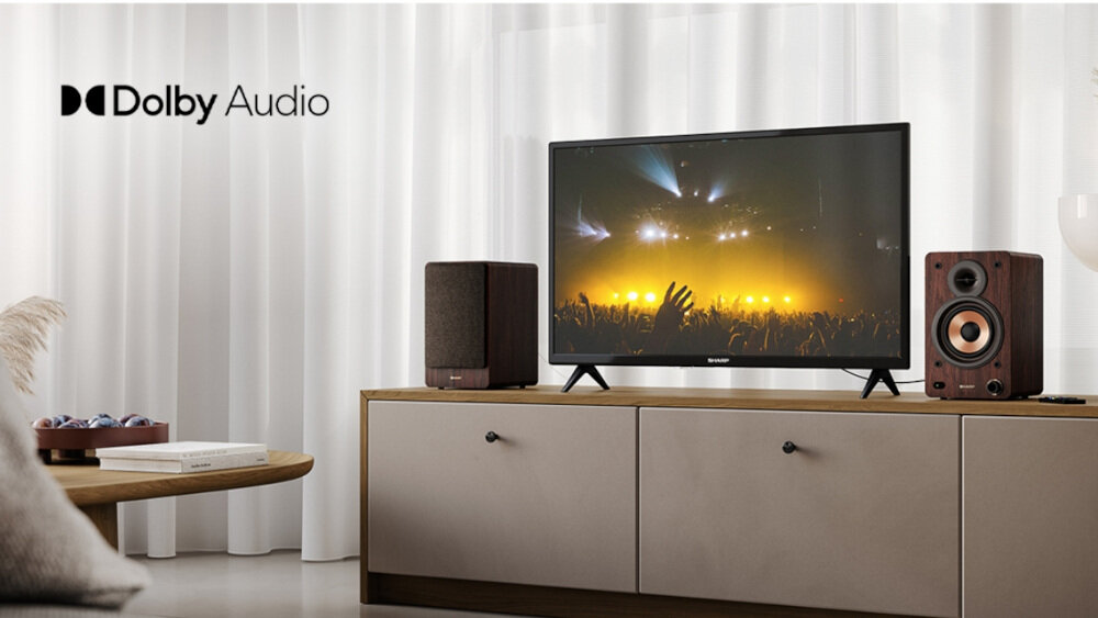 Telewizor SHARP FA4E - dolby audio