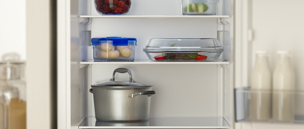 LODÓWKA BEKO RDNT231I40XBN półki szkło bezpieczne trwałe hartowane