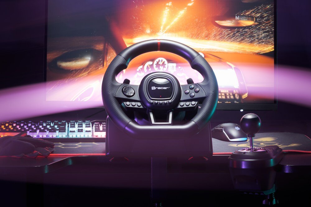 Kierownica TRACER SimRacer kv lifestyle początek opisu sekcja nagłówkowa