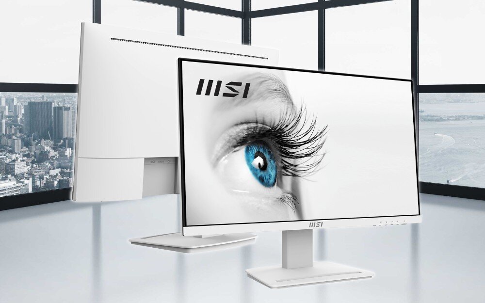 Monitor MSI Pro MP243XW 23.8 IPS 1920x1080px 100Hz 4ms [GTG] przeznaczenie cechy zalety opis