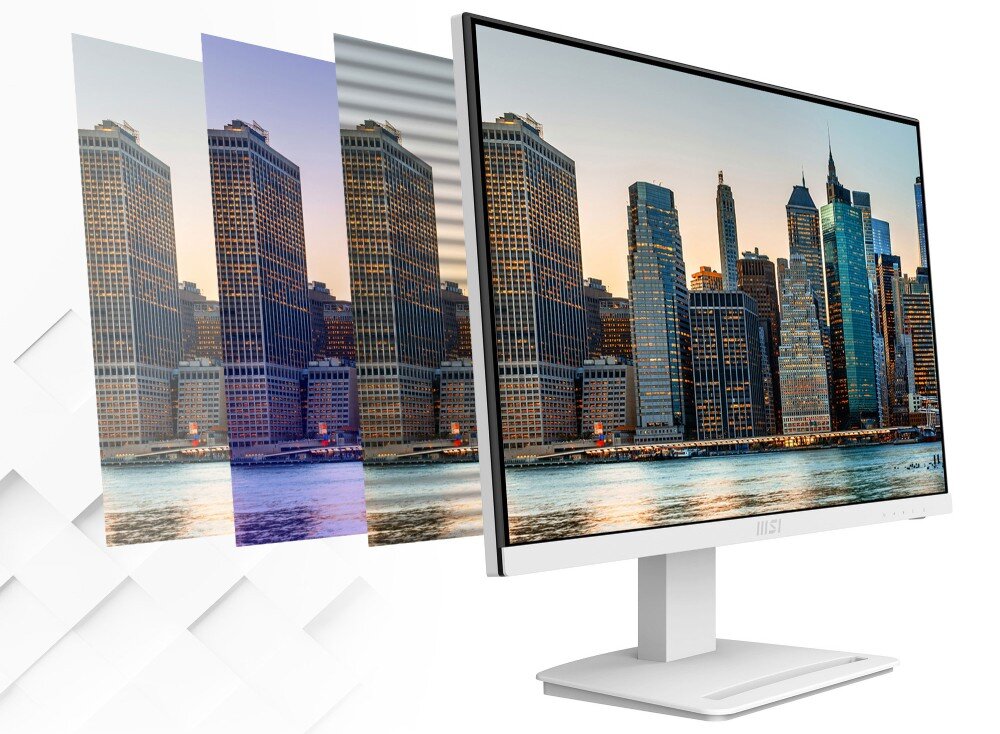 Monitor MSI Pro MP243XW 23.8 IPS 1920x1080px 100Hz 4ms [GTG] wzrok ochrona zdrowie migotanie niebieskie światło