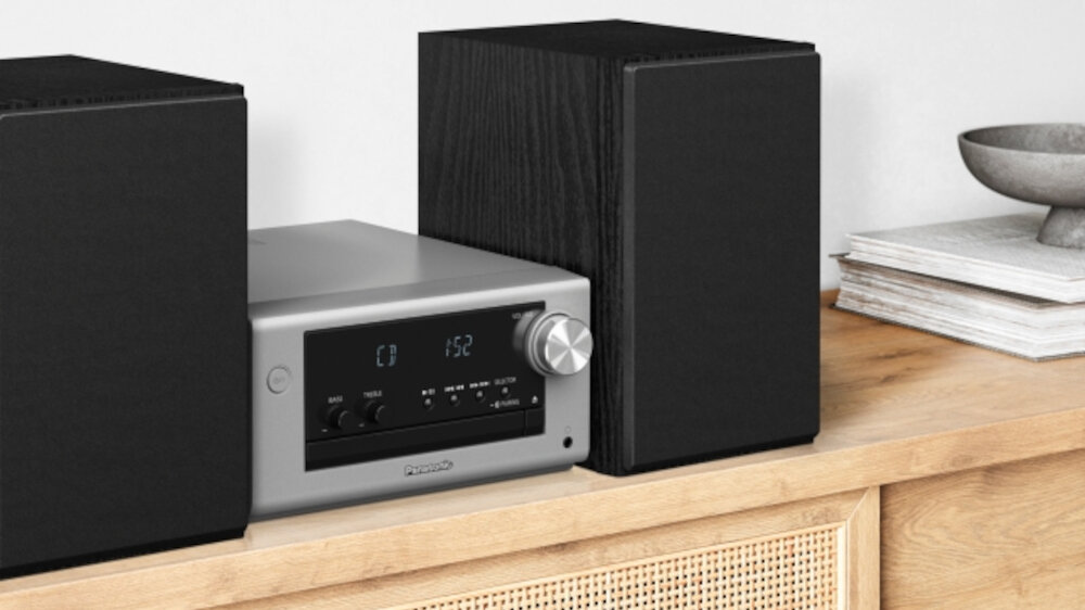 Wieża PANASONIC SC-PM702EG-S - design