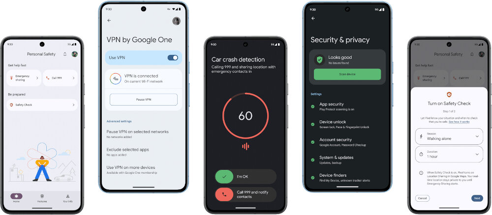 SMARTFON GOOGLE PIXEL 8 ekran