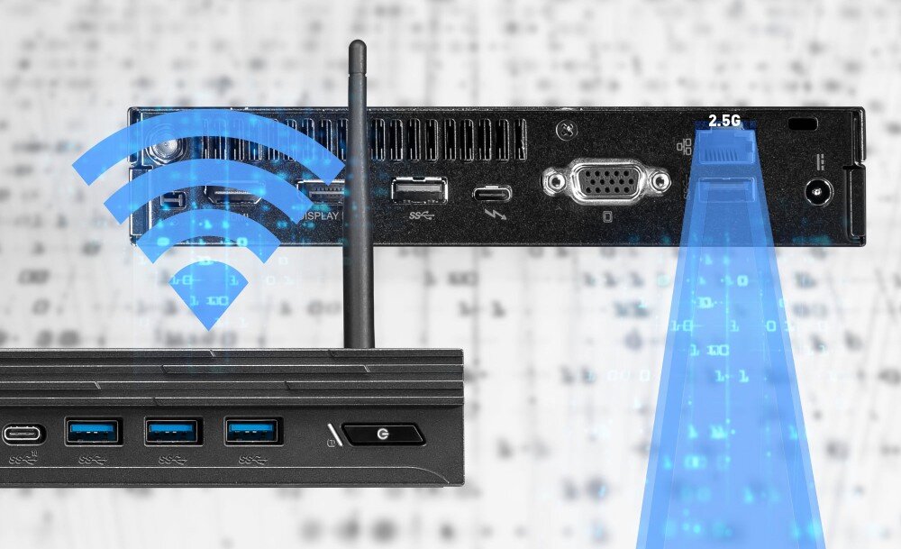 Komputer MSI PRO DP10 13M-001EU i7-1360P 16GB RAM 1TB SSD Wi-Fi Windows 11 Professional łączność Wi-Fi Bluetooth