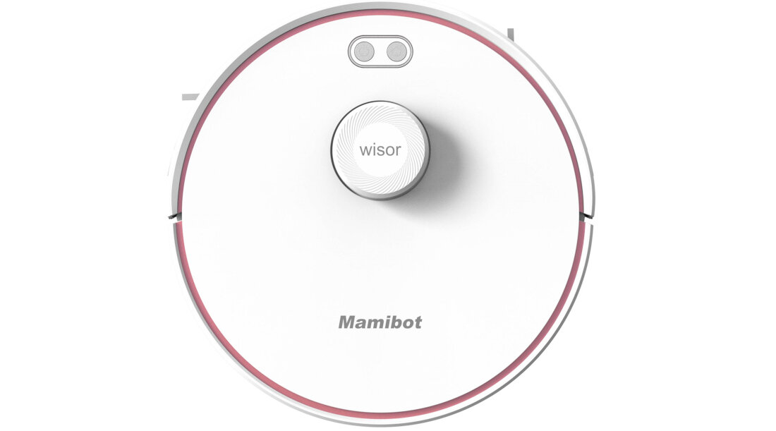 Robot sprzatajacy MAMIBOT EXVAC880 T+ Bialy dwa urzadzenia w jednym dwie fazy