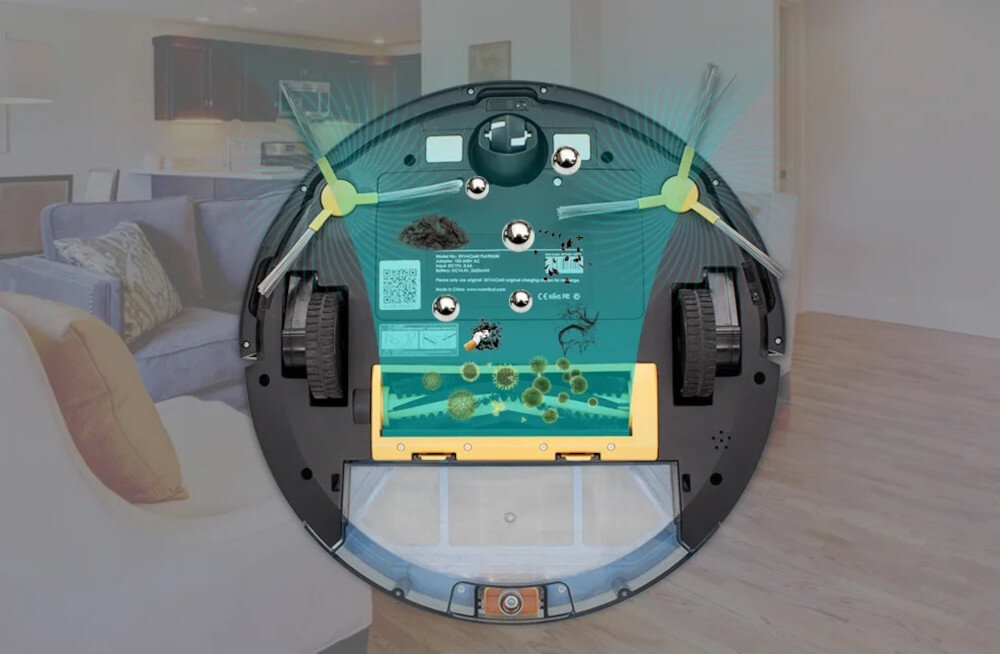 Robot sprzatajacy MAMIBOT EXVAC660 T+ Szary