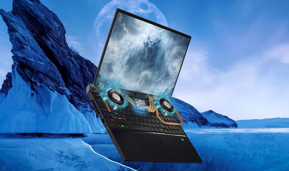Laptop ACER Predator Helios PH16-72 - AeroBlade 3D