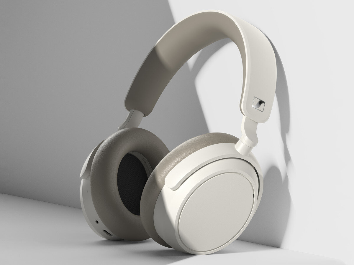 Słuchawki nauszne SENNHEISER Accentum Plus Biały wygląd opis