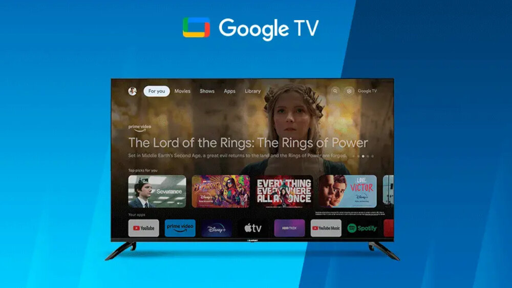 Telewizor BLAUPUNKT UBG6000S - google tv aplikacje