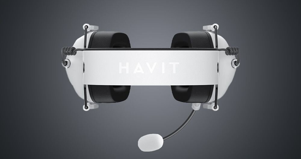Słuchawki HAVIT H2033d design komfort lekkość dźwięk jakość wrażenia słuchowe ergonomia lekkość sport aktywność podróże czas pracy działanie akumulator