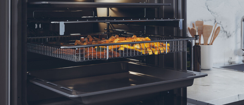 PIEKARNIK CANDY FMBC A825S E0 BLACK COLLECTION bogaty zestaw akcesoria blachy ruszt wymiary