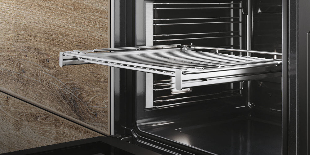 PIEKARNIK HAIER H6 ID48M5YTB Bogaty zestaw akcesoriów dodatki blachy ruszty termosonda elementy zestawu wyposażenie taca AirFry wyjątkowe potrawy