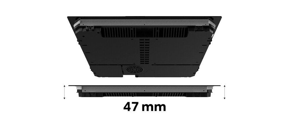 PŁYTA HAIER HAMTB56IWCS Niewielka wysokość podbudowy 47 mm głębokość zabudowa wymiary