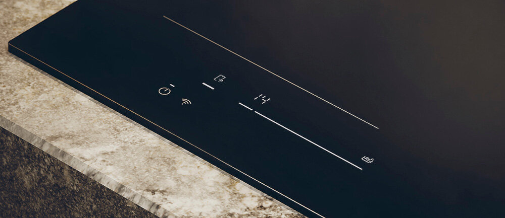 PŁYTA HAIER HAIFB54IWCS Unikalny biały wyświetlacz panelu sterowania ustawienia temperatura sterowanie opcje ustawienia