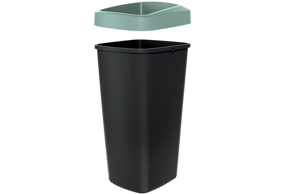 Kosza na śmieci KEDEN SORTIBOX COMPACTA Q NSBO25S3 3 x 25L Wielokolorowy Wygodne korzystanie Gładko wykończone wnętrze Profilowana pokrywa z ramką Chroni przed rozprzestrzenianiem się zapachów Solidna ramka utrzymuje worek 