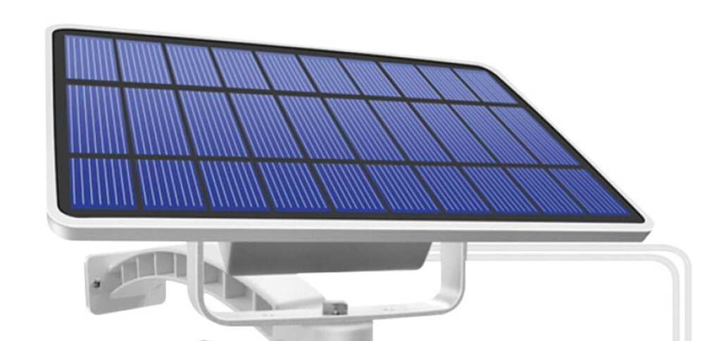 Lampa solarna FOREVER LIGHT Sunari FLS-80 RTV100385 Podwójna zasilanie solarne dwa wbudowane akumulatory litowo-jonowe pojemnosc laczna 5500 mAh przelacznik ON/OFF