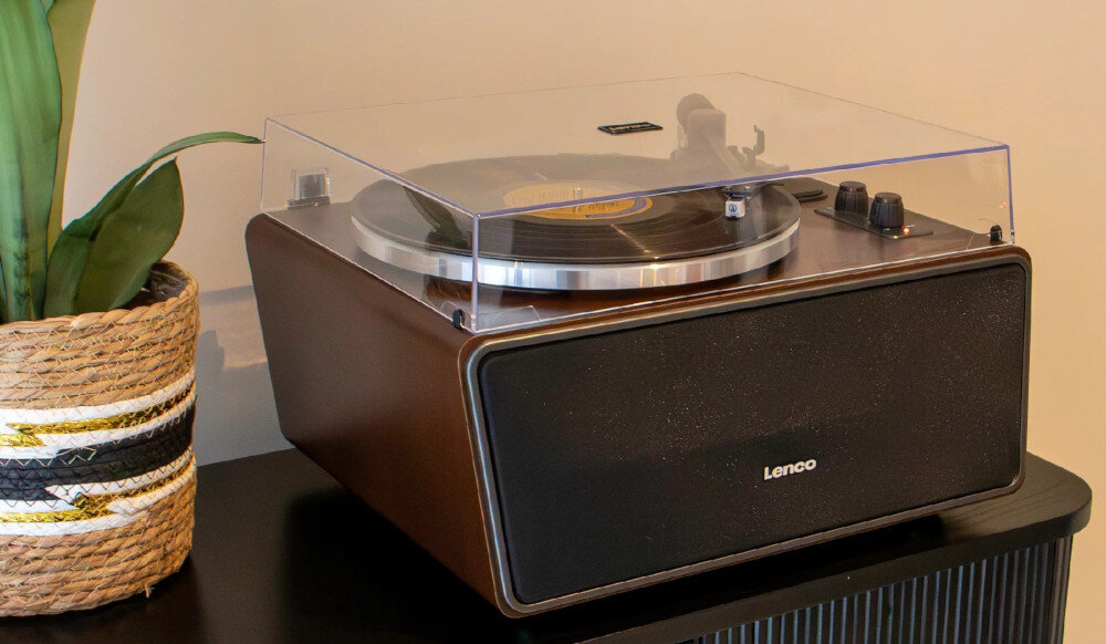 Gramofon LENCO LS-470 - Stylowy gramofon z Bluetooth