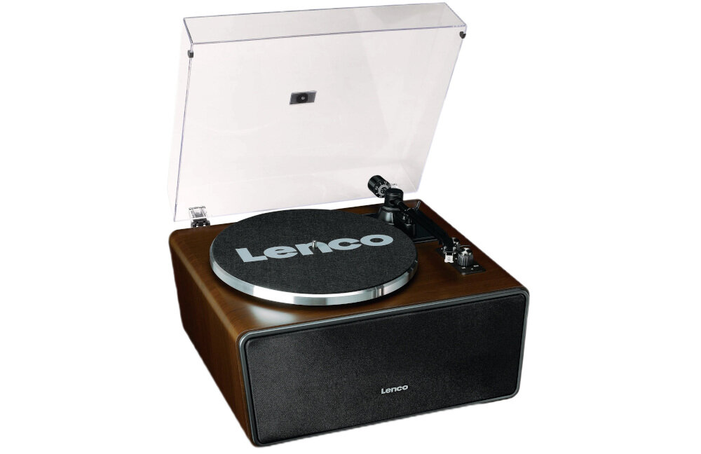 Gramofon LENCO LS-470 - Dwie prędkości odtwarzania, Ręczne sterowanie
