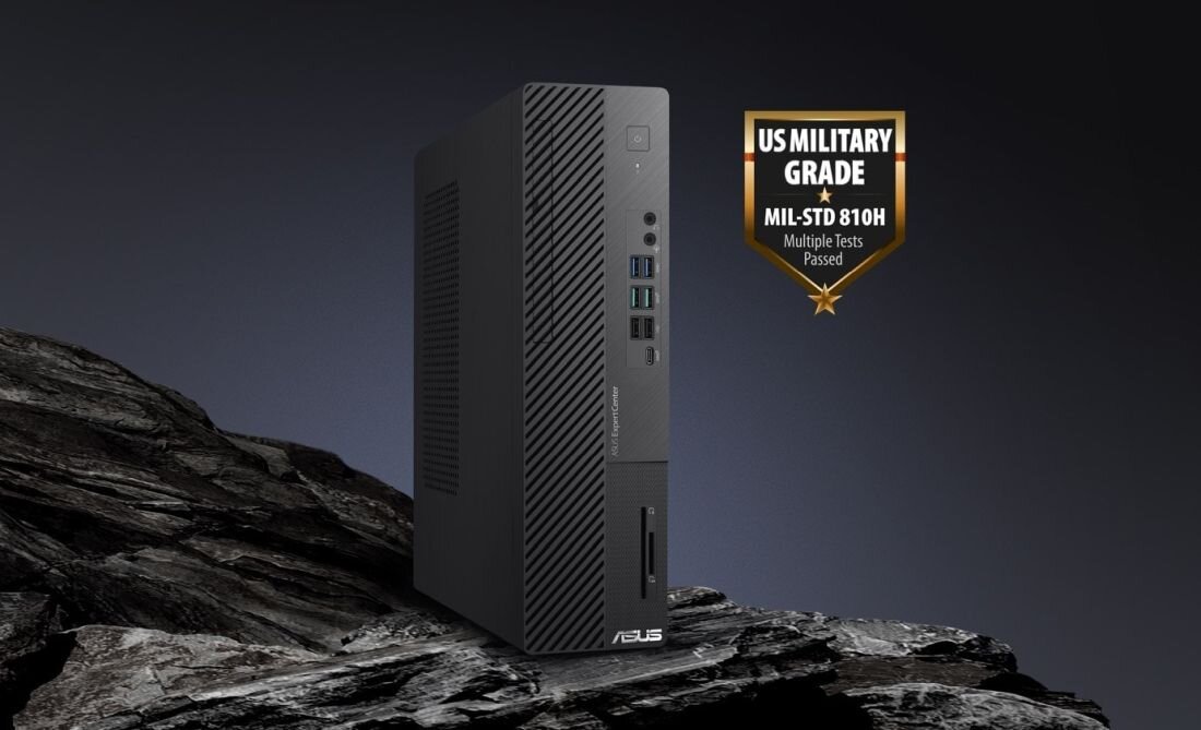 Komputer ASUS ExpertCenter D7 SFF  - MIL-STD-810H