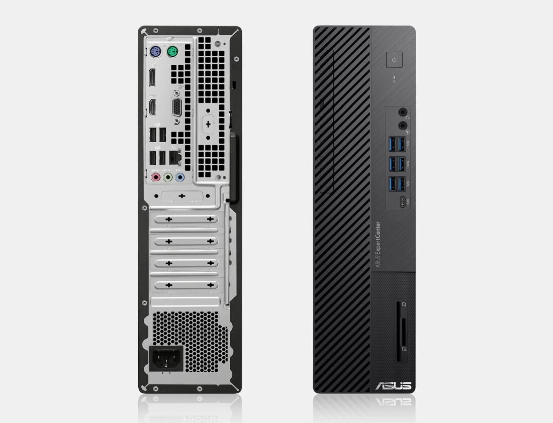 Komputer ASUS ExpertCenter D7 SFF  - porty